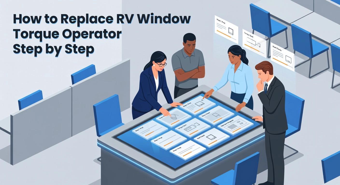 Featured image for “How to Replace RV Window Torque Operator Step by Step”
